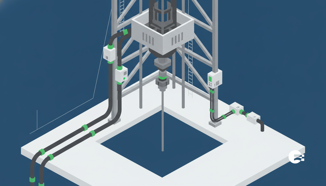 Surface sensor installation points vulnerable to signal calibration drift.